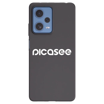 Picasee silikonski črni ovitek za Xiaomi Redmi Note 12 Pro 5G - Picasee - new logo - white