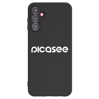 Picasee silikonski črni ovitek za Samsung Galaxy A14 4G A145R - Picasee - new logo - white