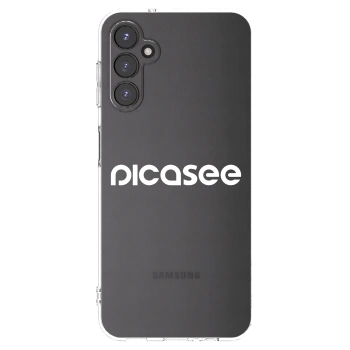Picasee silikonski prozorni ovitek za Samsung Galaxy A14 5G A146P - Picasee - new logo - white