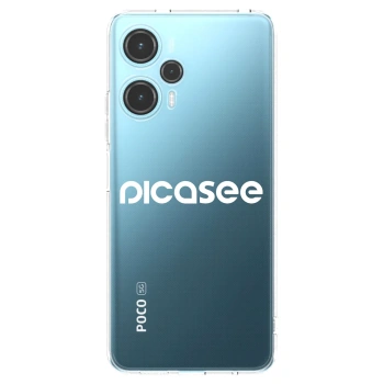 Picasee silikonski prozorni ovitek za Xiaomi Poco F5 - Picasee - new logo - white