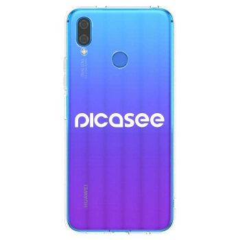Picasee silikonski prozorni ovitek za Huawei Nova 3i - Picasee - new logo - white