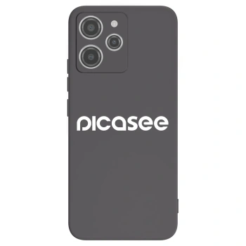 Picasee silikonski črni ovitek za Xiaomi Redmi 12 4G - Picasee - new logo - white