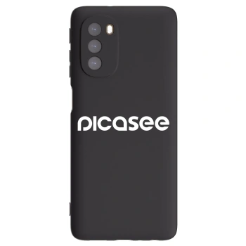 Ovitek za Motorola Moto G51 - Picasee - new logo - white