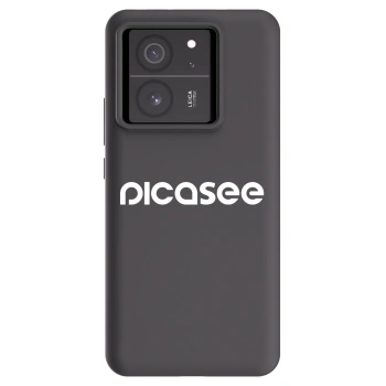Picasee silikonski črni ovitek za Xiaomi 13T Pro - Picasee - new logo - white