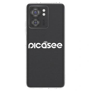 Picasee silikonski prozorni ovitek za Motorola Edge 40 - Picasee - new logo - white