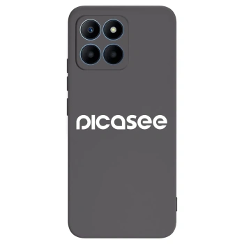 Picasee silikonski črni ovitek za Honor 70 Lite - Picasee - new logo - white