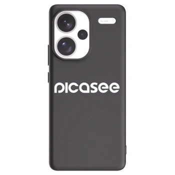 Picasee silikonski črni ovitek za Xiaomi Redmi Note 13 Pro+ 5G - Picasee - new logo - white