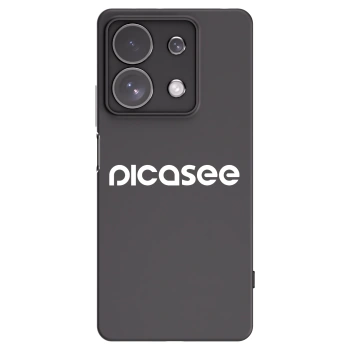 Picasee silikonski črni ovitek za Xiaomi Redmi Note 13 Pro 4G - Picasee - new logo - white