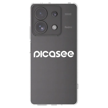 Picasee silikonski prozorni ovitek za Xiaomi Redmi Note 13 Pro 4G - Picasee - new logo - white