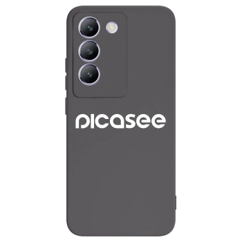 Picasee silikonski črni ovitek za Vivo V40 SE 5G - Picasee - new logo - white