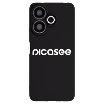 Picasee silikonski črni ovitek za Xiaomi Redmi 13 4G - Picasee - new logo - white