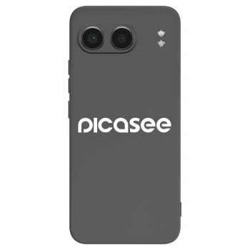Picasee silikonski črni ovitek za OnePlus Nord 4 - Picasee - new logo - white