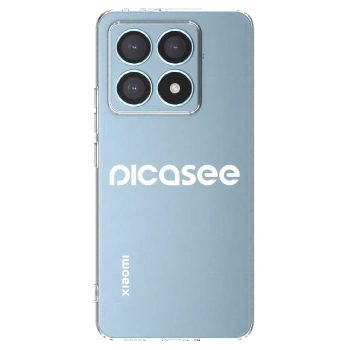 Picasee silikonski prozorni ovitek za Xiaomi 14T Pro - Picasee - new logo - white
