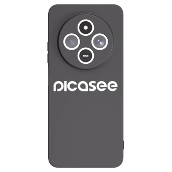 Picasee silikonski črni ovitek za Xiaomi Redmi 14C - Picasee - new logo - white