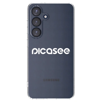 Picasee silikonski prozorni ovitek za Samsung Galaxy S25 5G - Picasee - new logo - white
