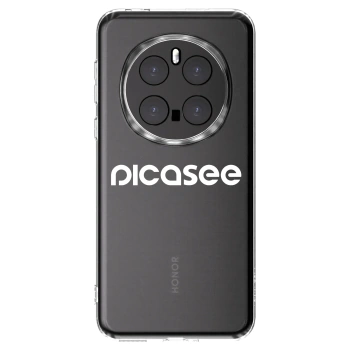 Picasee silikonski prozorni ovitek za Honor Magic7 Pro 5G - Picasee - new logo - white