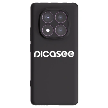 Picasee silikonski črni ovitek za Xiaomi Redmi Note 14 Pro 4G - Picasee - new logo - white