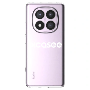 Picasee silikonski prozorni ovitek za Xiaomi Redmi Note 14 Pro 4G - Picasee - new logo - white