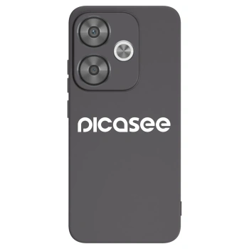 Picasee silikonski črni ovitek za Xiaomi Poco F6 - Picasee - new logo - white