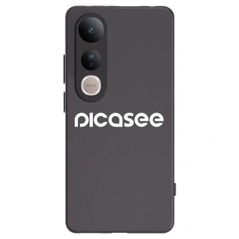 Picasee silikonski črni ovitek za Vivo V50 Lite 5G - Picasee - new logo - white