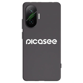 Picasee silikonski črni ovitek za Xiaomi Poco F7 5G - Picasee - new logo - white