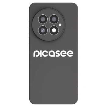 Picasee silikonski črni ovitek za OnePlus 13 5G - Picasee - new logo - white