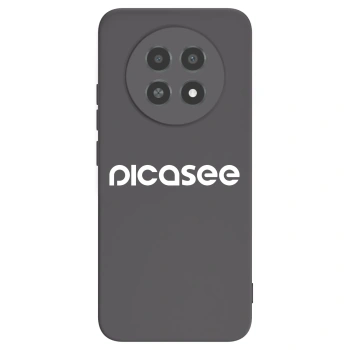 Picasee silikonski črni ovitek za Realme 12X - Picasee - new logo - white