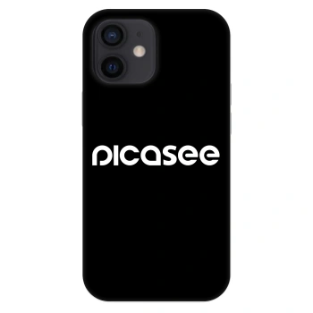 Ovitek za Apple iPhone 12 mini - Picasee - new logo - white