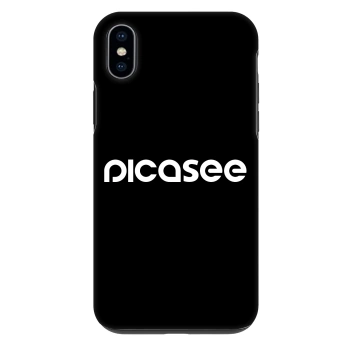 Ovitek za Apple iPhone XS Max - Picasee - new logo - white