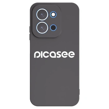 Picasee silikonski črni ovitek za Xiaomi Redmi 15C 4G - Picasee - new logo - white