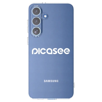 Picasee silikonski prozorni ovitek za Samsung Galaxy S25 FE 5G - Picasee - new logo - white