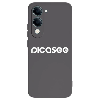 Picasee silikonski črni ovitek za Vivo Y29s 5G - Picasee - new logo - white