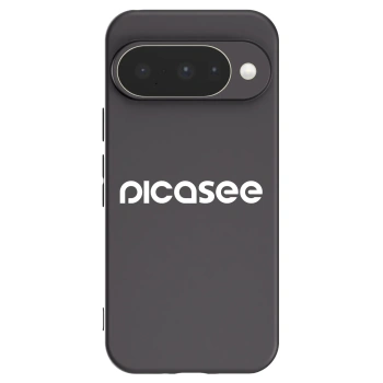 Picasee silikonski črni ovitek za Google Pixel 10 - Picasee - new logo - white