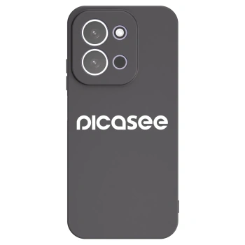 Picasee silikonski črni ovitek za Xiaomi Redmi 15C 5G - Picasee - new logo - white