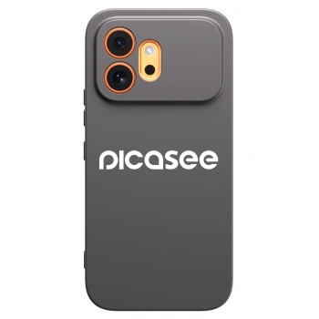 Picasee silikonski črni ovitek za Honor 600 - Picasee - new logo - white