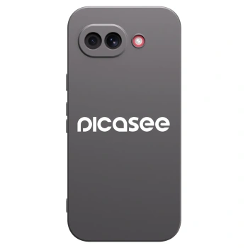 Picasee silikonski črni ovitek za Google Pixel 10a - Picasee - new logo - white