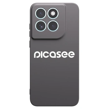 Picasee silikonski črni ovitek za Motorola Edge 70 Fusion - Picasee - new logo - white
