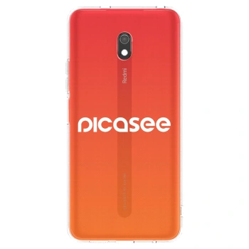 Ovitek za Xiaomi Redmi 8A - Picasee - new logo - white