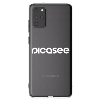 Picasee silikonski prozorni ovitek za Samsung Galaxy S20+ G985F - Picasee - new logo - white