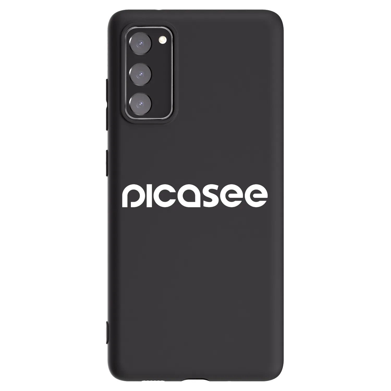 Picasee silikonski črni ovitek za Samsung Galaxy S20 FE - Picasee - new logo - white