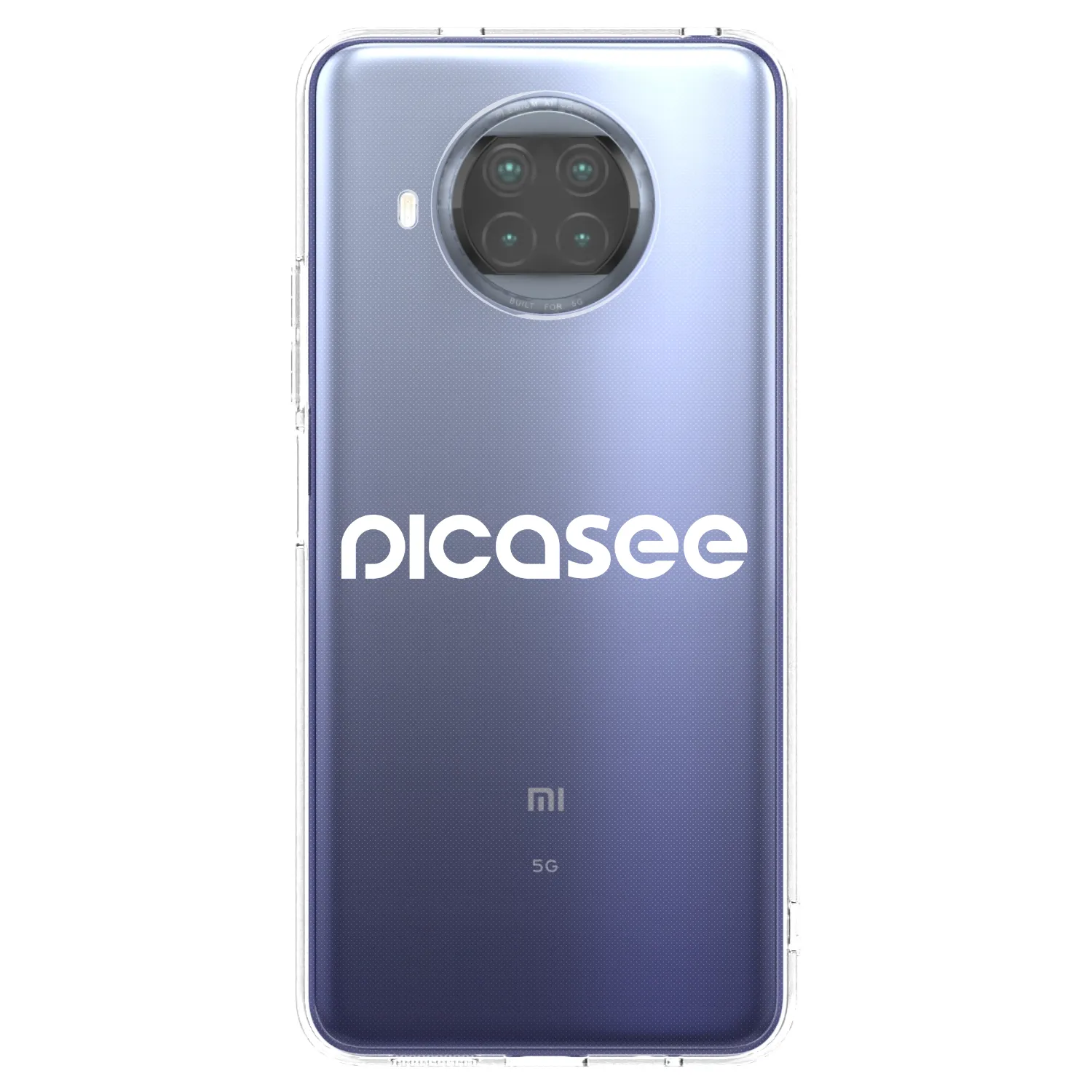 Picasee silikonski prozorni ovitek za Xiaomi Mi 10T Lite - Picasee - new logo - white