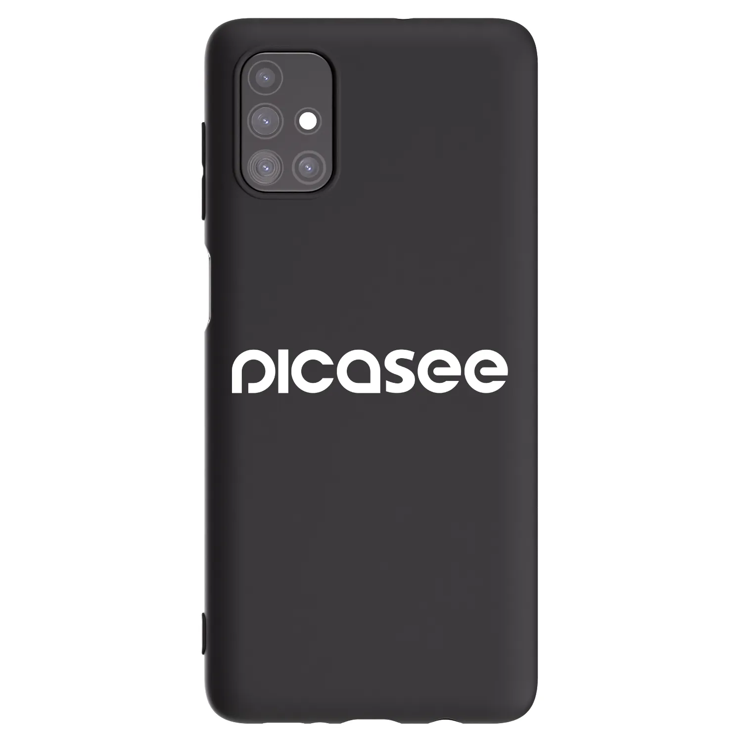 Picasee silikonski črni ovitek za Samsung Galaxy M51 M515F - Picasee - new logo - white