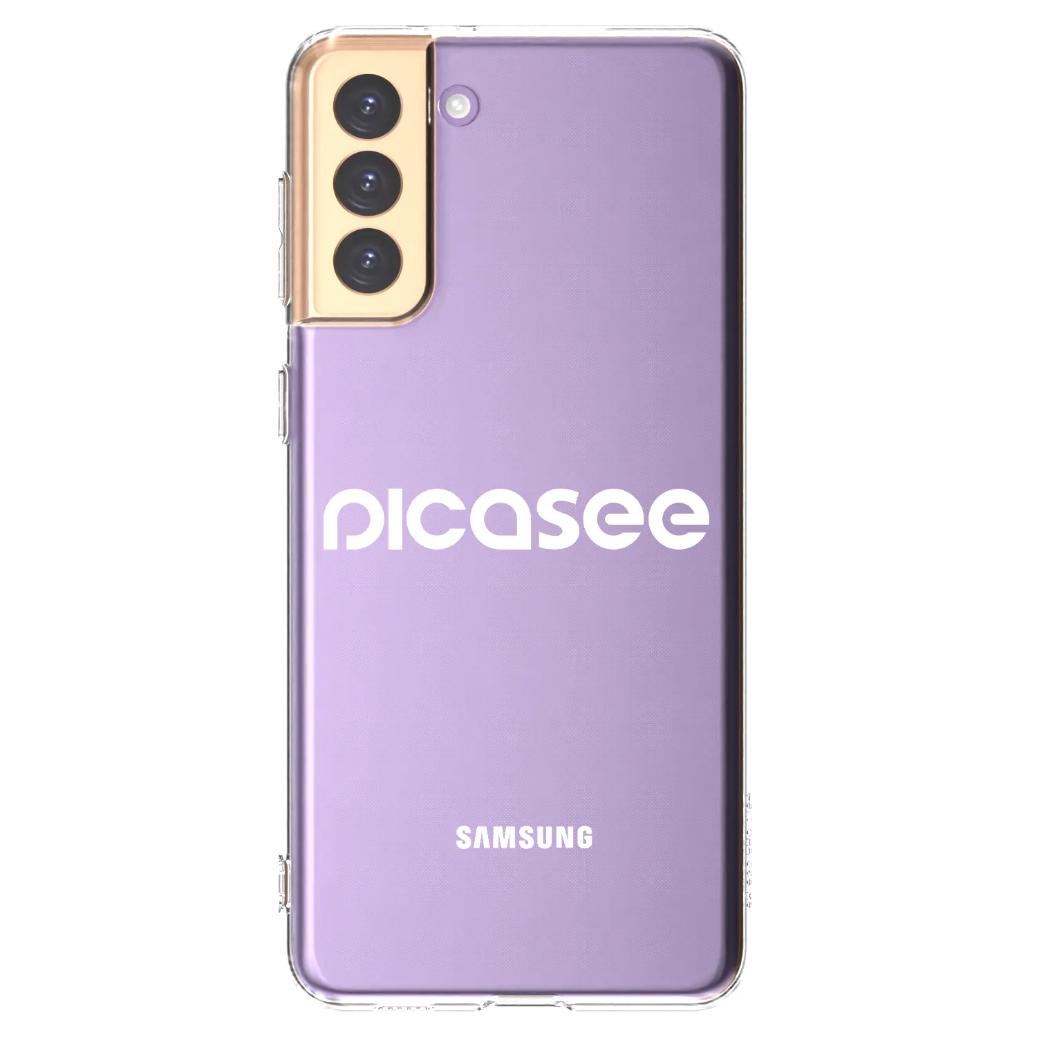 Picasee silikonski prozorni ovitek za Samsung Galaxy S21+ 5G G996F - Picasee - new logo - white