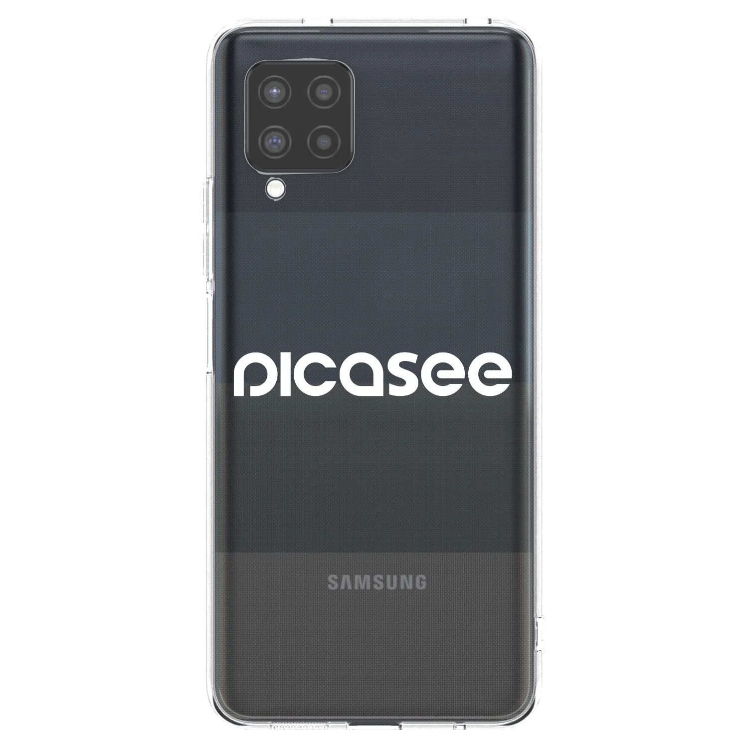 Picasee silikonski prozorni ovitek za Samsung Galaxy A42 A426B - Picasee - new logo - white