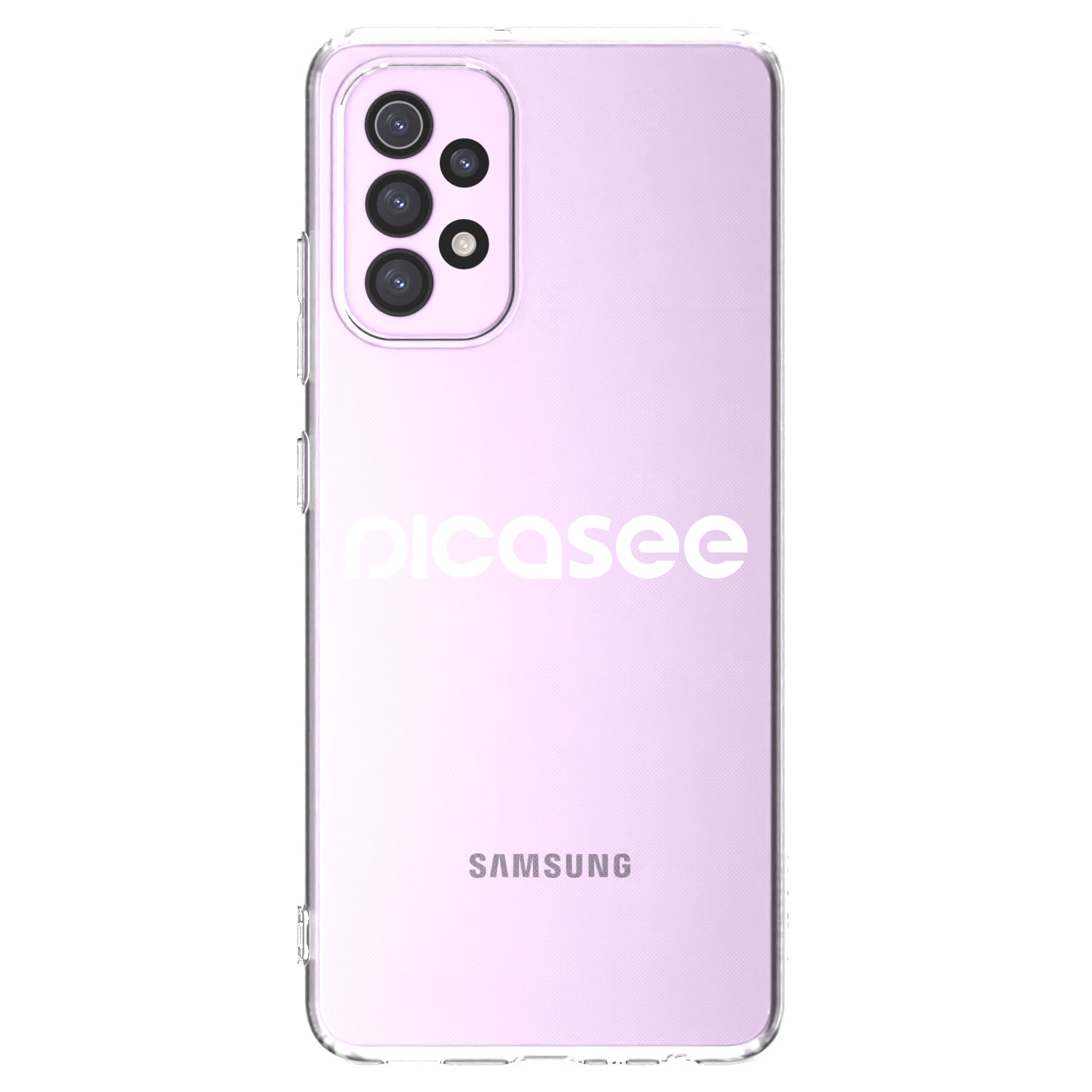 Picasee silikonski prozorni ovitek za Samsung Galaxy A32 5G A326B - Picasee - new logo - white