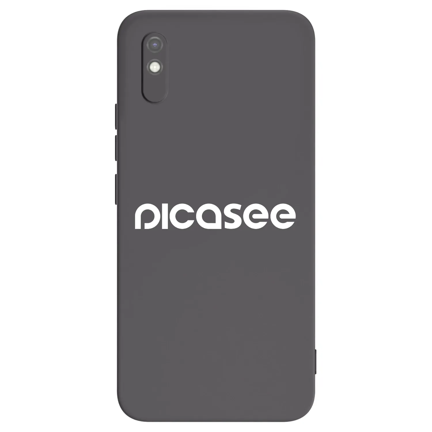 Picasee silikonski črni ovitek za Xiaomi Redmi 9AT - Picasee - new logo - white