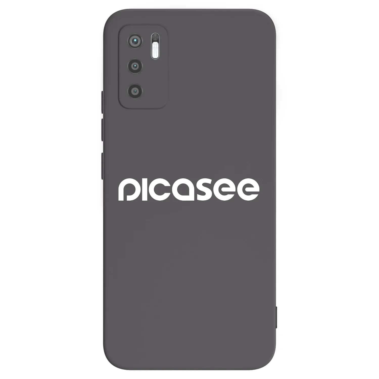 Picasee silikonski črni ovitek za Xiaomi Redmi Note 10 5G - Picasee - new logo - white