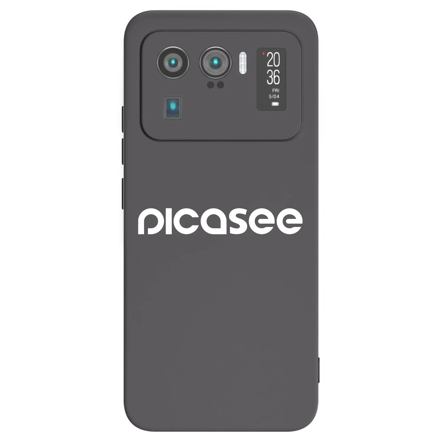 Picasee silikonski črni ovitek za Xiaomi Mi 11 Ultra - Picasee - new logo - white