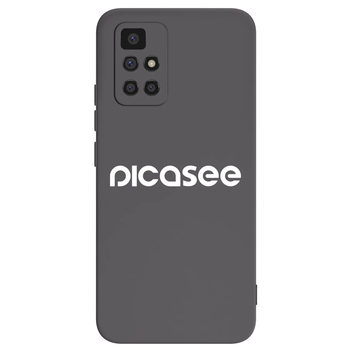 Picasee silikonski črni ovitek za Xiaomi Redmi 10 - Picasee - new logo - white