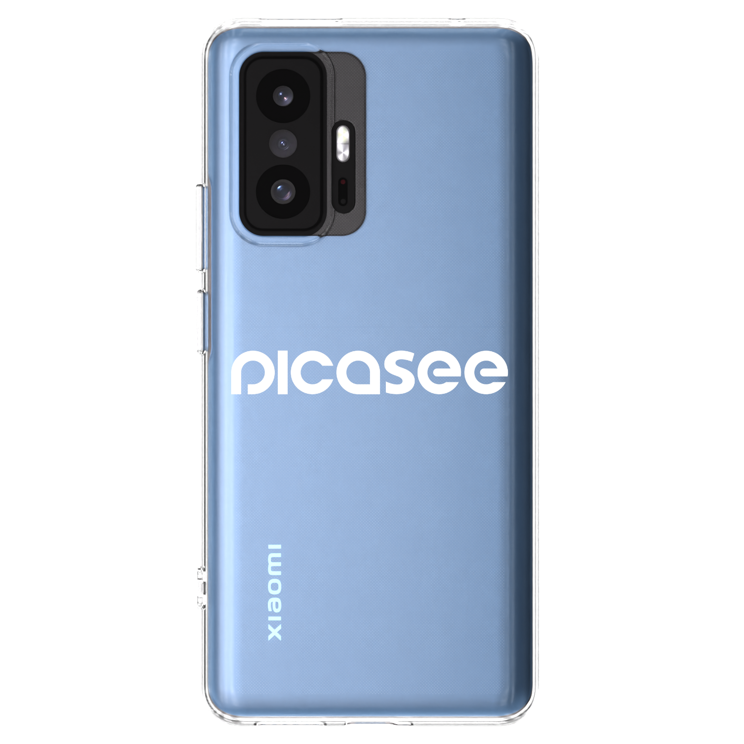 Picasee silikonski prozorni ovitek za Xiaomi 11T Pro - Picasee - new logo - white